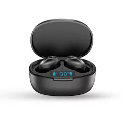   Jellico TWS5 Bluetooth 5.0 sztereó sport headset beépített mikrofonnal fekete