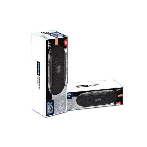 Jellico D1 Bluetooth 5.0 hangszóró és kihangosító micro SD olvasóval, FM rádióval, USB porttal 3W fekete
