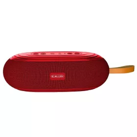   Jellico D1 Bluetooth 5.0 hangszóró és kihangosító micro SD olvasóval, FM rádióval, USB porttal 3W piros