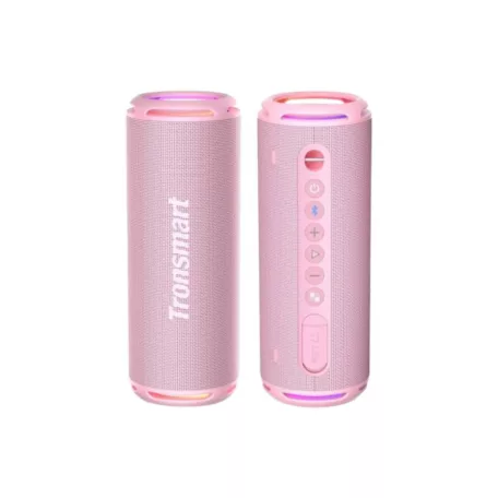 Tronsmart T7 Lite IPX7 vízálló LED világítású bluetooth hangszóró pink 24W