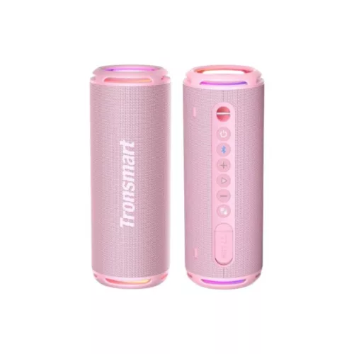 Tronsmart T7 Lite IPX7 vízálló LED világítású bluetooth hangszóró pink 24W