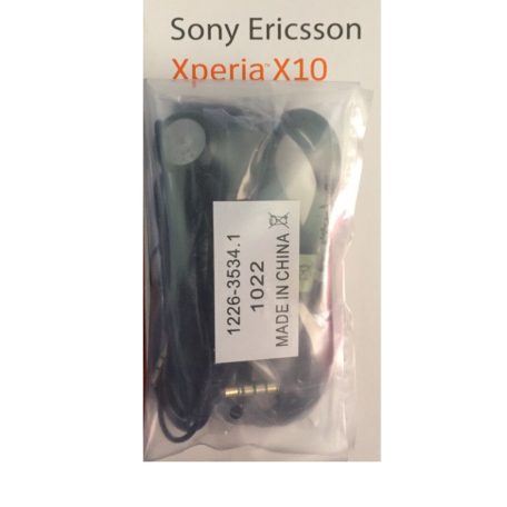 Sony Ericsson MH-810 black 3,5mm original stereo headset