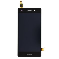 Huawei P8 Lite (ALE-L21) fekete LCD kijelző érintővel