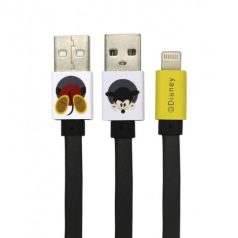 USB cable Disney - Mickey Apple lightning 8pin 1m grey