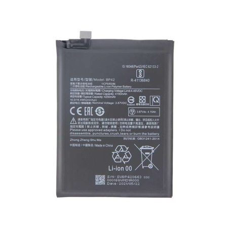 Xiaomi BP42 gyári akkumulátor Li-Ion Polymer 4150mAh (Mi 11 Lite 4G / Mi 11 Lite 5G)