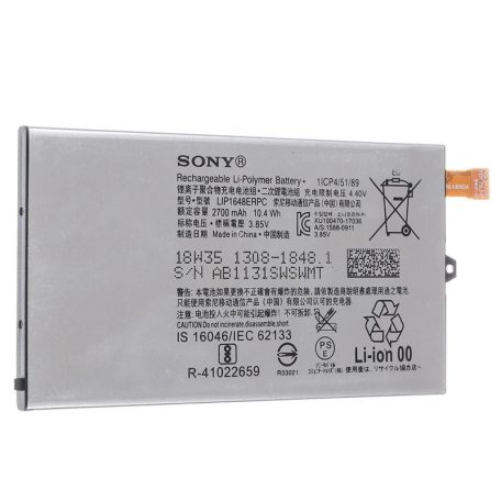 Sony LIP1648ERPC gyári akkumulátor Li-Ion 2700mAh (Sony G8411 Xperia XZ1 Compact)