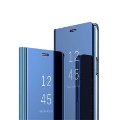  Clear View Samsung N970 Galaxy Note 10 kék oldalra nyíló tükrös tok