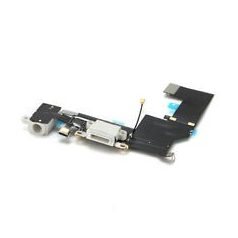 Apple iPhone SE black charger connector + jack flex cable 