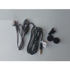 HTC 36H00824-03M fekete 3,5mm jack gyári sztereo headset