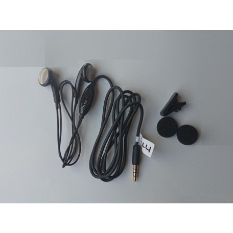 HTC 36H00824-03M fekete 3,5mm jack gyári sztereo headset