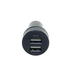   Utángyártott fekete autós gyorstöltő 2x USB-A csatlakozóval, 3.1A