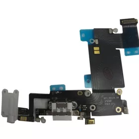   Apple iPhone 6S Plus fekete töltőcsatlakozó, jack csatlakozóval és mikrofonnal