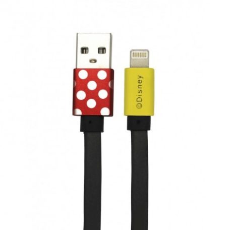 USB kábel Disney - Minnie Apple USB - Lightning (8Pin) 1 méter piros