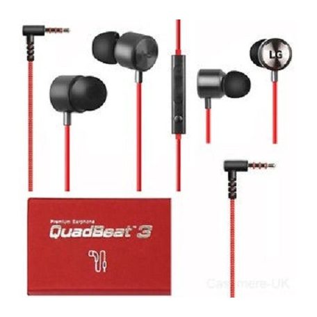 LG LE630 EAB63728202 QuadBeat 3 Stereo Headset black