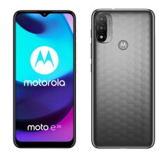   Motorola Moto E20 2/32GB Dual SIM kártyafüggetlen érintős mobiltelefon, szürke (Android)
