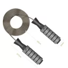 Letscom LETSFIT JR01 csapágyazott állítható hosszúságú acél ugrókötél