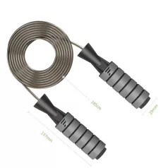   Letscom LETSFIT JR01 csapágyazott állítható hosszúságú acél ugrókötél