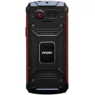 Evolveo StrongPhone Z4 ütés- és vízálló IP68 mobiltelefon dokkolóval, kártyafüggetlen, Dual Sim, fekete-piros