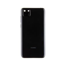 Huawei Y5P (2020) fekete akkufedél