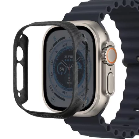 Tactical Zulu Apple Watch Ultra 49mm Armid tok fekete