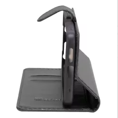   Tactical Field Notes T-Mobile T Phone 5G oldalra nyíló mágneses könyv tok szilikon belsővel fekete