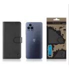 Tactical Field Notes T-Mobile T Phone 5G oldalra nyíló mágneses könyv tok szilikon belsővel fekete