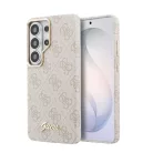 Guess PU 4G Metal Logo Samsung S948 Galaxy S26 Ultra hátlapvédő tok pink (GUHMS26L5P4FWMSP)