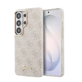   Guess PU 4G Metal Logo Samsung S948 Galaxy S26 Ultra hátlapvédő tok pink (GUHMS26L5P4FWMSP)
