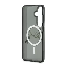   Karl Lagerfeld IML Choupette Magnetic Samsung S942 Galaxy S26 hátlapvédő tok fekete (KLHMS26S5HKSCAK)