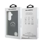 Karl Lagerfeld PU RSG Logo Samsung S942 Galaxy S26 hátlapvédő tok fekete (KLHMS26SPSKRSGEK)