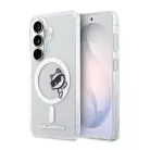 Karl Lagerfeld IML Choupette Peekaboo Samsung S942 Galaxy S26 hátlapvédő tok átlátszó (KLHMS26S6HCPSCT)