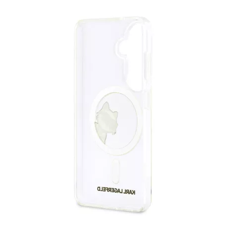 Karl Lagerfeld IML Choupette Peekaboo Samsung S942 Galaxy S26 hátlapvédő tok átlátszó (KLHMS26S6HCPSCT)