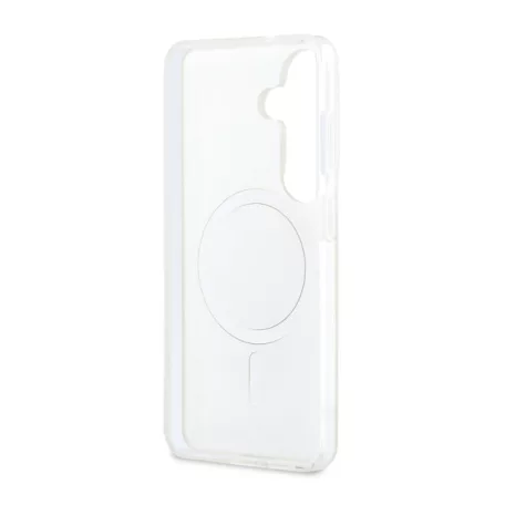 Karl Lagerfeld IML K&CH Peekaboo Samsung S948 Galaxy S26 Ultra hátlapvédő tok fehér (KLHMS26L6HPKACH)