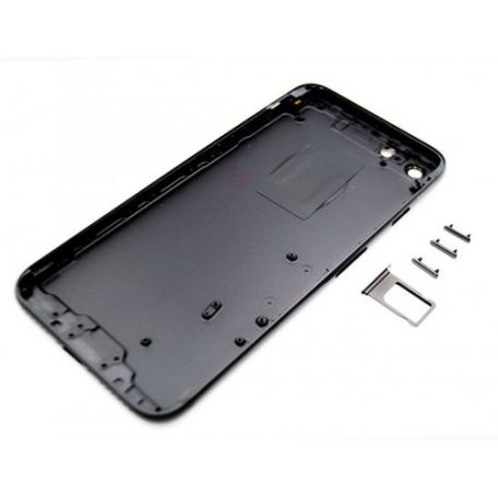 Apple iPhone 7 (4.7) fekete akkufedél / ház (Matt Black)