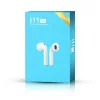 i11​ 5.0 Tws Mini Sztereo Bluetooth headset dobozban fehér