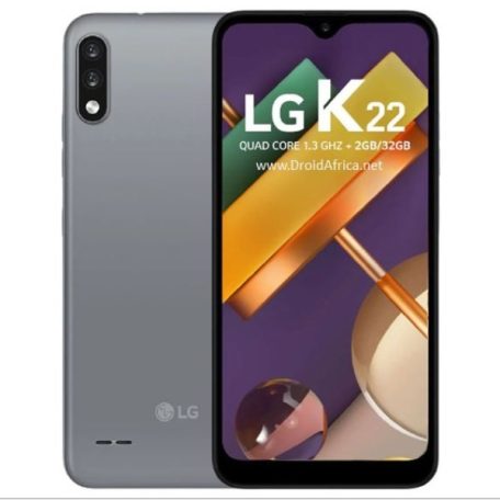 LG K22 32GB LM-K200EMW Dual SIM kártyafüggetlen érintős mobiltelefon, titán (Android)