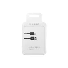   Bliszteres Samsung EP-DG930IBEGW fekete gyári USB-A - Type-C adatkábel 1.5m