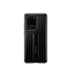   Samsung  Protective Standing Cover G988 Galaxy S20 Ultra (6.9) gyári fekete hátlapvédő tok (EF-RG988)
