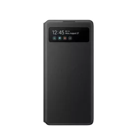   Samsung S View Wallet A515 Galaxy A51 (2020) gyári fekete könyvtok (EF-EA515)