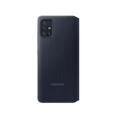   Samsung S View Wallet A515 Galaxy A51 (2020) gyári fekete könyvtok (EF-EA515)