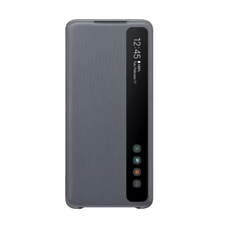 Samsung Smart Clear View G985 Galaxy S20 Plus (6.7) gyári szürke könyvtok (EF-ZG985)