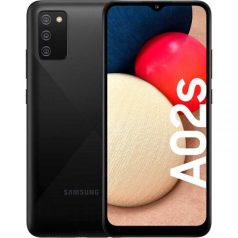   Samsung A025 Galaxy A02S 3/32GB Dual SIM kártyafüggetlen érintős mobiltelefon, fekete, 6.5 inch