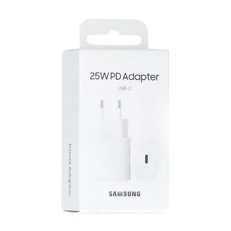 BLISZTERES Samsung EP-TA800NWEGWW gyári hálózati fehér gyorstöltő 3A 25W