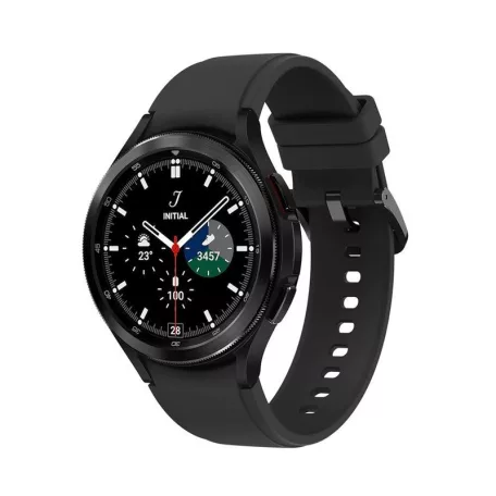 Samsung Galaxy Watch 4 Classic LTE okosóra pulzus és vérnyomásmérővel fekete 46mm