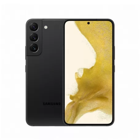 Samsung S901B Galaxy S22 8/128GB Dual SIM kártyafüggetlen érintős mobiltelefon, fekete, 6.1 inch