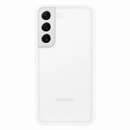 Samsung Frame Cover S906 Galaxy S22 Plus (2022) gyári fehér hátlapvédő tok (EF-MS906CWE)