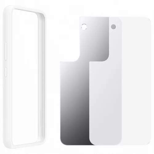 Samsung Frame Cover S906 Galaxy S22 Plus (2022) gyári fehér hátlapvédő tok (EF-MS906CWE)