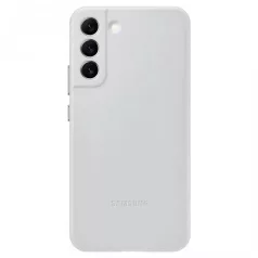  Samsung S906 Galaxy S22 Plus (2022) gyári világosszürke bőr hátlapvédő tok (EF-VS906LJEGWW)
