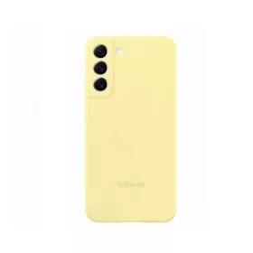   Samsung S906 Galaxy S22 Plus gyári sárga hátlapvédő szilikon tok (EF-PS906TYEGWW)