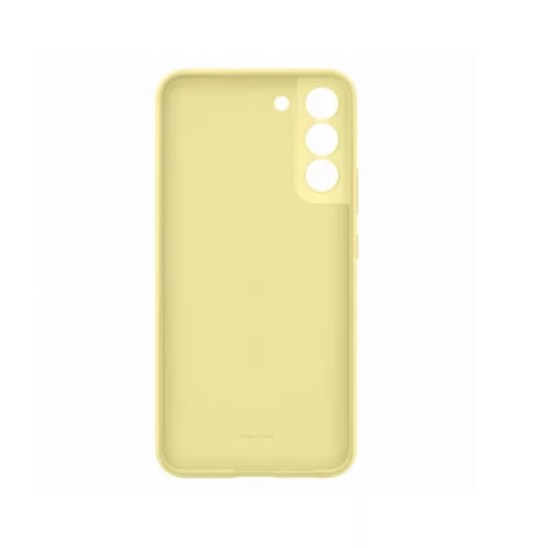 Samsung S906 Galaxy S22 Plus gyári sárga hátlapvédő szilikon tok (EF-PS906TYEGWW)